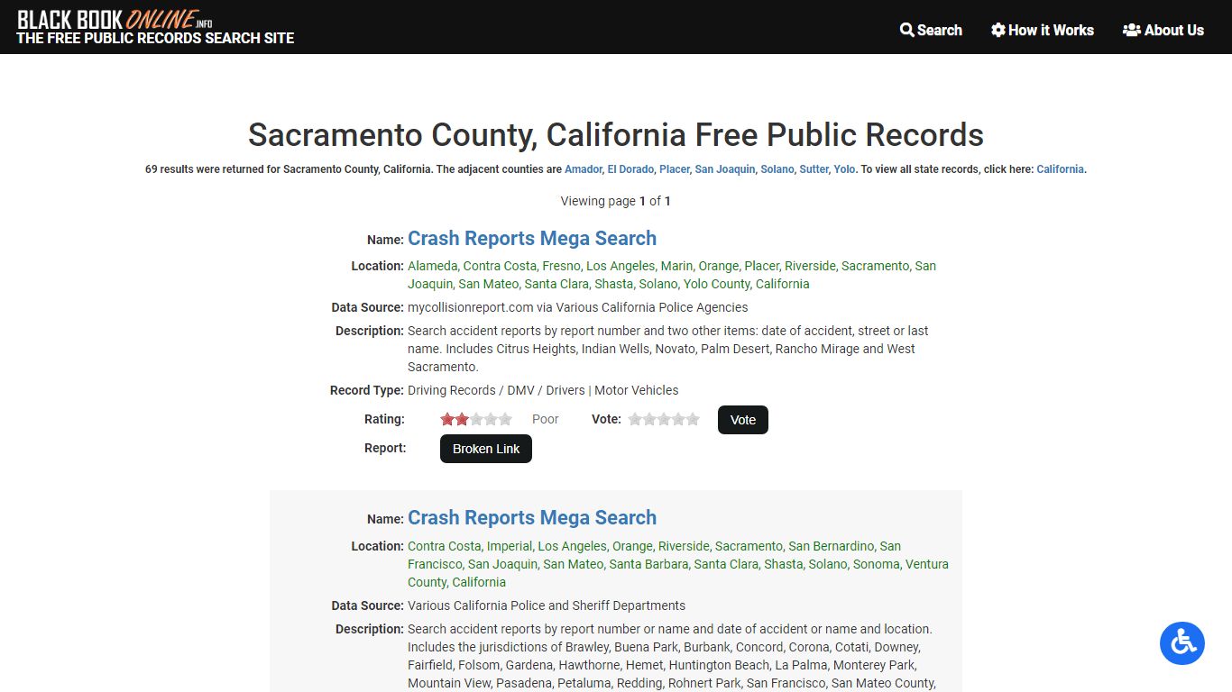 Sacramento County, CA Free Public Records | Criminal ...